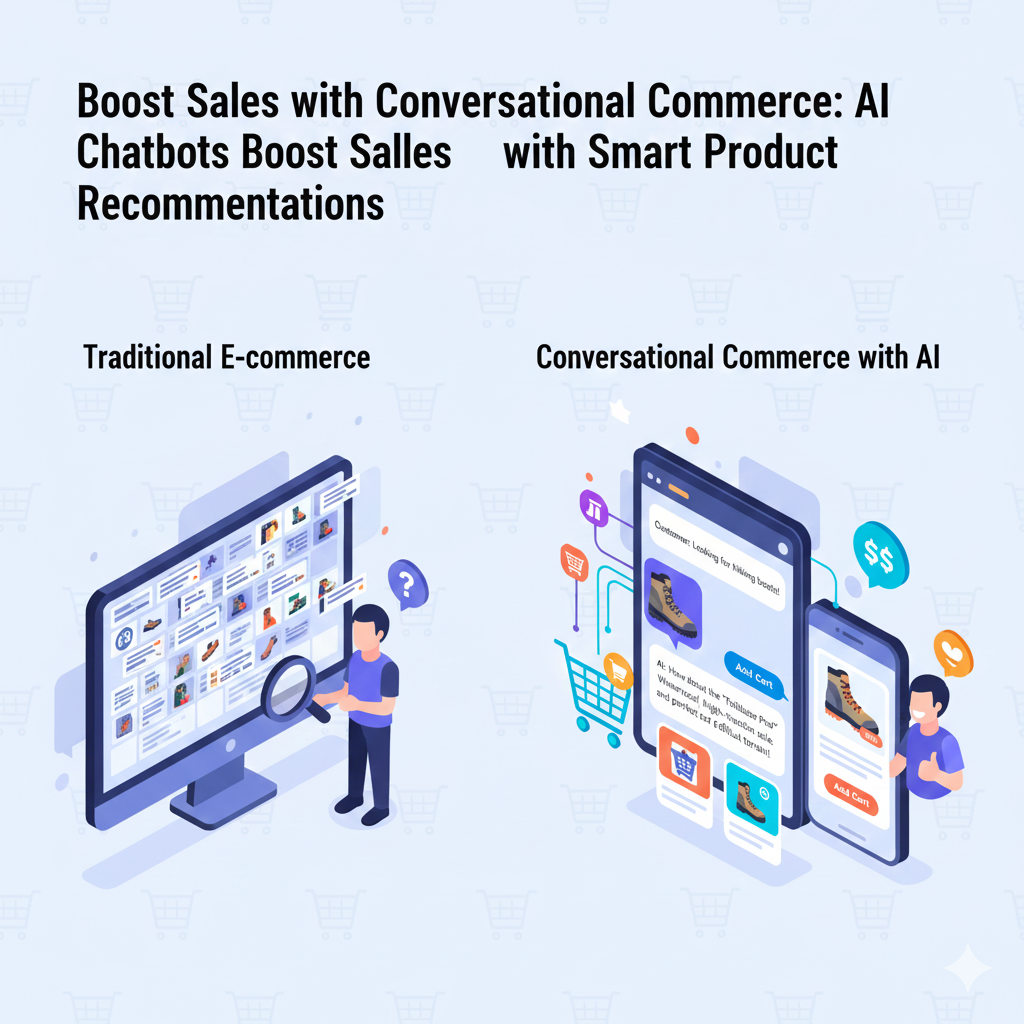 Boost Sales with Conversational Commerce: AI Chatbots for Product Recommendations
